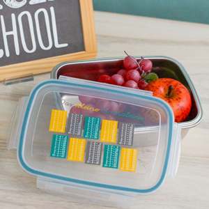 Boîte à lunch sans BPA de 1000 ml avec couvercle en plastique, compartiment unique pour la conservation et le chauffage des aliments, faible MOQ - Product Image 4