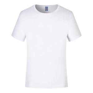 Camiseta básica de secado rápido de poliéster 100% barata de 5 oz, camiseta de manga corta con cuello redondo, Camiseta con estampado de sublimación personalizado para hombres - Product Image 1