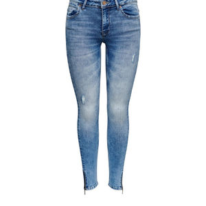 Pantalones Vaqueros de Mezclilla de Alta Calidad 2026 para Mujer, Cintura Alta, Color Sólido, Pantalones Rectos Tipo Lápiz, Servicio OEM - Product Image 4