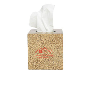 Couvercle de boîte à mouchoirs en métal martelé à la main pour la décoration de table de restaurant et de maison en gros fini doré - Product Image 4