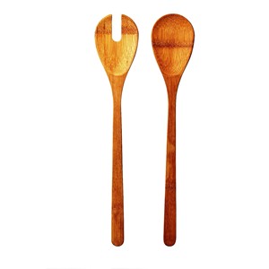 Luxury Item Accessories Acacia <b>Salad</b> <b>Server</b> Set Eco-Friendly Dishwasher Safe <b>Salad</b> Tools Home Kitchen Made in India - Product Image 2