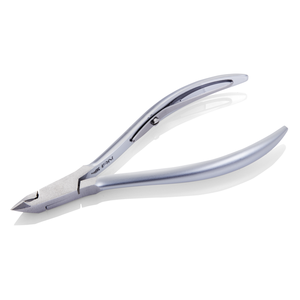 NGHIA Ensemble C-06 de manucure et de pédicure en acier inoxydable de haute qualité Pinces à cuticules à ressort unique pour salon avec placage gris - Product Image 6