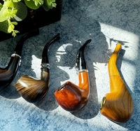 Nouveau design Pipes à tabac en bois de qualité supérieure Vente en gros Pipes à fumer en bois de luxe de haute qualité avec taille personnalisée à bas prix