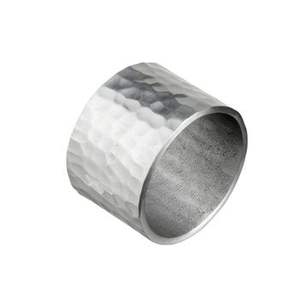 Anneau de serviette en métal plaqué or en aluminium Dernier design Forme personnalisée Parfait pour les mariages et les fêtes Accessoires de table - Product Image 5