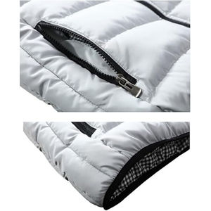 Chaleco acolchado ligero hecho a medida, diseño impreso único, ropa informal transpirable para el invierno, maximiza el desgaste - Product Image 5