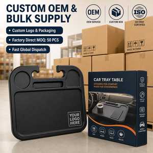 Carfu Tavolino Multifunzionale Portatile per Auto, Accessorio Interno Pieghevole, Tavolino per Volante - Product Image 6