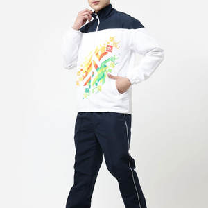 Logo personnalisé de marque Survêtements de sport à sublimation pour hommes Ensemble de deux pièces pour vêtements de jogging d'entraînement Survêtement sublimé pour hommes - Product Image 4