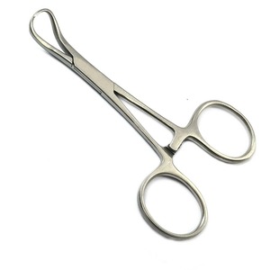 Pince à serviette chirurgicale Backhaus en acier inoxydable, instrument de pénétration, pince de maintien de serviette 13cm 15cm - Product Image 1