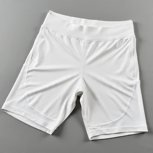 Short de compression athlétique d'été pour hommes High Street Taille élastique Séchage rapide Short de fitness respirant écologique Gym Yoga - Product Image 1