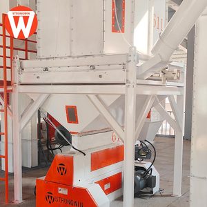 Nouvelle machine de fabrication d'aliments pour animaux de ferme et volailles, à contrôle automatique, avec un taux de formage de granulés de 98 % et une capacité de 100 tonnes par jour - Product Image 2