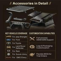 Vente directe usine : Marchepieds électriques rétractables automatiques à 6 supports avec éclairage LED pour Toyota Tundra 2022-