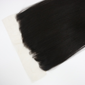 13 Por 4 extensiones de cabello frontal de encaje suizo transparente parte libre cabello virgen para mujeres de lujo - Product Image 3