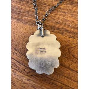 Collier Montagne Sonoraine Sheila Becenti, Turquoise, Agate, Perle, Style Bohème Vintage Chrétien, Cadeau Parfait en Argent Sterling - Product Image 5