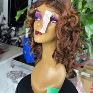 Prix de gros perruques pour femmes noires Naturelle droit HD dentelle frontale Fashion Design perruque cheveux humains dentelle frontale fermeture perruques - Product Image 3