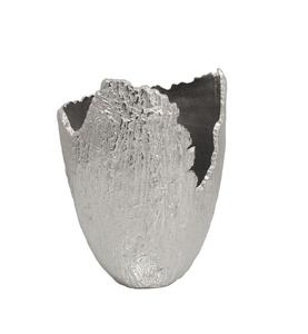 Jarrón Metálico Costero Hecho a Mano, Atemporal, de Estilo Clásico, Pieza Decorativa para un Estilo Interior Duradero, Ideal para Exhibir en la Mesa de la Sala de Estar - Product Image 3