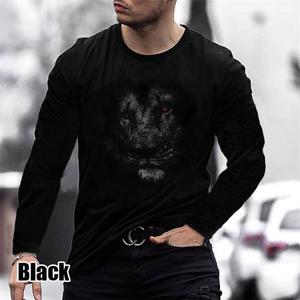 Sudadera con Capucha Deportiva para Exteriores, Vacaciones, Manga Regular, Lisa, para Hombre, Otoño, 100% Algodón, Diseño Gráfico de Animales Personalizable - Product Image 6