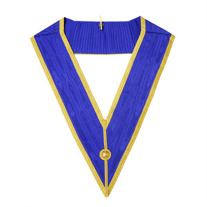 Écussons Chevron personnalisés, fil de bullion brodé, design OEM, meilleure qualité, prix de gros, insignes maçonniques Chevron - Product Image 5