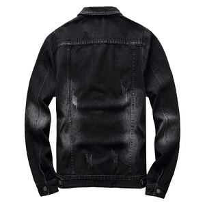 Chaquetas Vaqueras de Mezclilla para Hombre, Resistentes, con Costuras Fuertes, al por Mayor, Chaquetas de Mezclilla de Algodón Premium, Chaquetas Rápidas para Hombre - Product Image 2