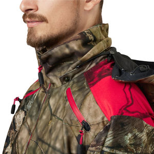 Unisex Winter Outdoor Hunting Coat Thermal <b>Fleece</b> <b>Lining</b> Solid Pattern Breathable Windproof Moisture-Wicking Quick-Dry - Product Image 4