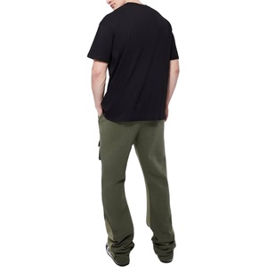 Pantalones Casuales Personalizados para Hombre, Lavados, 100% Algodón, Ligeros, Estilo Jogger, Acampanados, Pantalones Deportivos Holgados para Hombre 2026 - Product Image 4