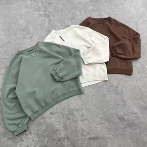 Sudadera de cuello redondo con forro polar de primera calidad, estilo Jersey duradero que ofrece comodidad, calidez y atractivo informal - Product Image 2