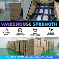 Untuk Server Rak 2U PowerEdge R750 R7525 Dual Socket Xeon/EPYC 128 Core AI GPU 12-Bay 3.5" HDD ECC DDR4 Asal AS