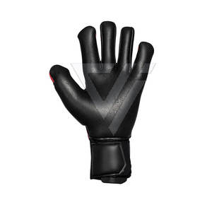 Gants de gardien de but de football professionnels en cuir, vente chaude, bracelet de poignet réglable, antidérapant, respirant, haute qualité - Product Image 2