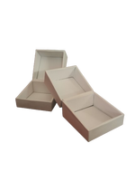 Cajas de Joyería Magnéticas Rígidas Blancas Pequeñas y Elegantes RTS, Ecológicas, Recicladas, Hechas a Mano, con Logotipo Personalizado, Laminación Mate y Recubrimiento UV