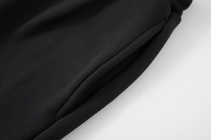 Pantalon de jogging ample en coton pour homme, style streetwear, gris, collection hiver - Product Image 3