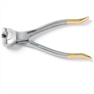 Ensemble de 2 pièces pince à fil de coupe-Cage en maille de titane double joint coupe-fil en acier Instrument de chirurgie orthopédique - Product Image 5