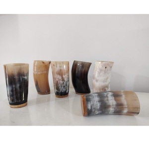 Verre à boire viking en corne de buffle fait à la main, style médiéval - Product Image 4