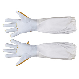 ถุงมือหนังสำหรับทำงานเลี้ยงผึ้งเพื่อความปลอดภัยในการทำงาน - Product Image 5