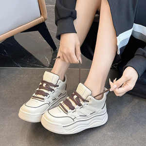 2026 New Fashion women high top casual <b>shoes</b> women's leather sports <b>shoes</b> - Product Image 5