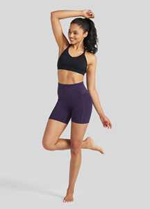 New Arrivals High Performance Women's Yoga Shorts Above Knee Length Seamless Short Pants For Gym Workout Training Wear - Product Image 6