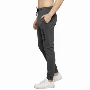 Pantalon décontracté droit pour homme, fabriqué en usine, prix bas, couleur unie, haute qualité, confortable, 100% coton, séchage rapide, respirant - Product Image 3