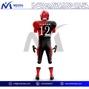 Impression par sublimation personnalisée Uniforme de football américain unisexe respirant grande taille Design unique Vêtements de football américain - Product Image 4