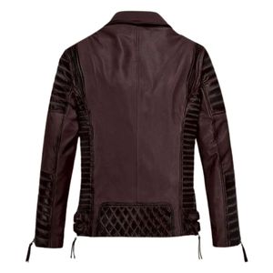 Chaqueta de Cuero Genuino de Alta Calidad Directo de Fábrica, Talla Grande, con Cremallera, Abrigo de Invierno para Hombre, Transpirable y de Secado Rápido - Product Image 3