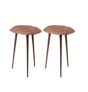 Table d'appoint en fer de style américain moderne et luxueux, design créatif, fantaisie et unique, écologique, fabriquée à la main, meubles décoratifs VISHAL - Product Image 3