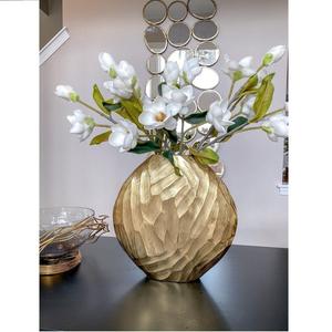 Diseño personalizado hecho a mano mejor para la decoración del hogar florero dorado y florero hecho a mano mejor decoración interior y diseño hecho a mano - Product Image 1