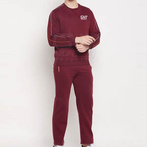Alta calidad Nuevo diseño personalizado Fleece Sweat Suit Nueva moda Hombres Fleece Dos piezas Fleece Sweat Suit Sets - Product Image 2