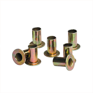 Rivet tubulaire creux personnalisé à tête plate en cuivre, laiton ou aluminium - Product Image 1