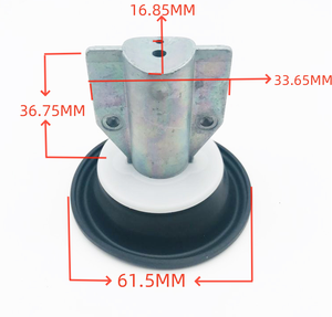 Pronto Stock Carburador De Alumínio êmbolo Diafragma De Vácuo para Kawasaki 250 400CC Motocicleta ZZR250 Zephyr 400 - Product Image 2