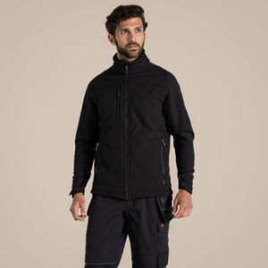 Veste Softshell Unisexe Personnalisée Respirante Coupe-Vent Imperméable à Fermeture Éclair Doublure en Polaire Col à Capuche Avant pour Vêtements de Travail d'Hiver - Product Image 1