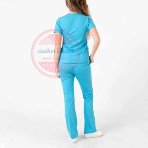 Uniformes médicaux Vente en gros Soins infirmiers médicaux Scrubs Costume pour femmes - Product Image 5