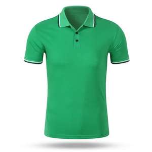 Pull pour hommes en coton de qualité supérieure pour polos, nouvelle tendance à la mode, tissu tricoté personnalisé à motifs solides, style décontracté, grande taille - Product Image 5