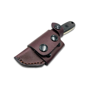 Funda de cuero de grano completo Premium para cuchillos Costura hecha a mano Personalizable OEM Bushcraft Supervivencia Cuchillas fijas Funda - Product Image 2