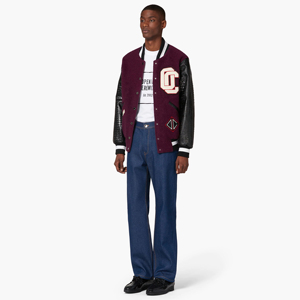 Chaqueta universitaria personalizada para hombre 2024, superventas a la moda, abrigo largo de invierno con soporte de Letterman único de calle alta, revestimiento fino - Product Image 6