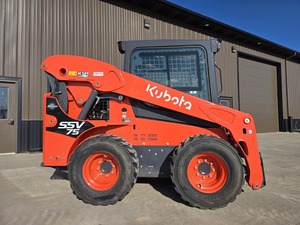 Minicargadora Kubota SSV75 2022, cargadora compacta fiable de 74HP con motor y caja de cambios automática para construcción y agricultura - Product Image 6