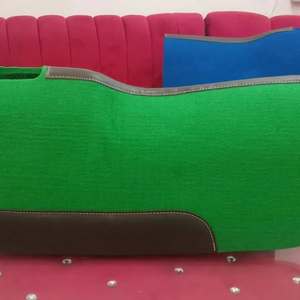Premium Horse Western Saddles Portable Diseño clásico Felt Saddle Pad Work Leather con comodidad y estilo - Product Image 5