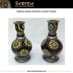 2022 jarrón de cristal de botella egipcia de lujo de calidad superior accesorios de Narguile modernos coloridos Shisha Chicha laca de cachimba - Product Image 3